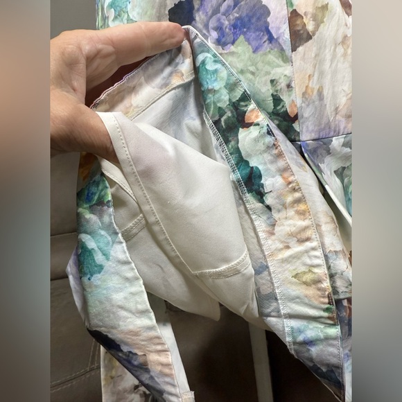 Rebecca Taylor Enchanted Garden Floral Watercolor Mini Dress 6 Valentines Date - Picture 12 of 16